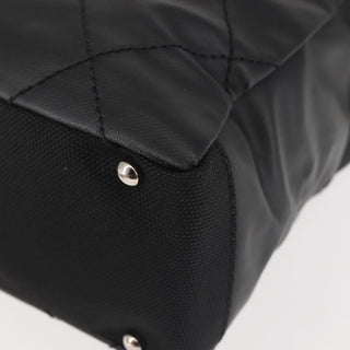 Chanel Biarritz Tote Quilted Coated Canvas