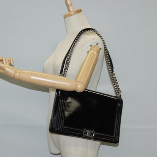 Chanel Reverso Boy Flap Bag Patent