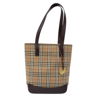 Burberry Nova Check Tote canvas check pattern