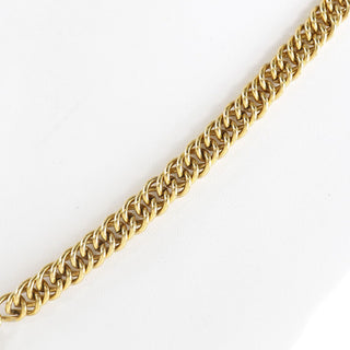 Chanel 31 Rue Cambon Plate Necklace Metal