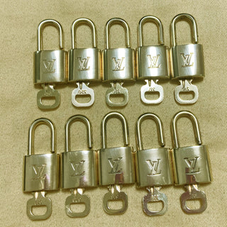 Louis Vuitton Cadenas Bag Charm Gold-plated