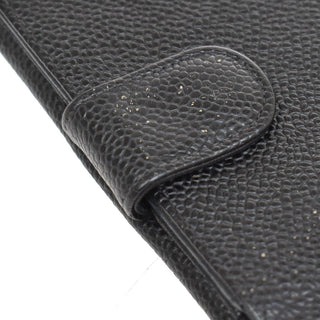 Chanel CC Compact Wallet Caviar