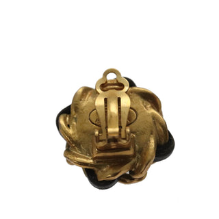 Chanel Vintage CC Clip-On Earrings Metal