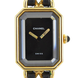 Chanel Premiere Rock Quartz Watch Plated Metal and Leather