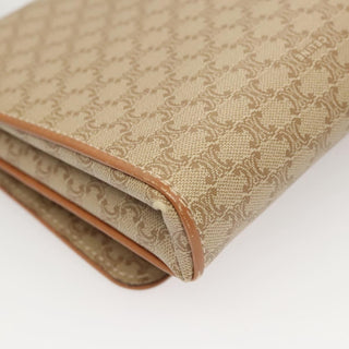 Celine Vintage Macadam Shoulder Bag Canvas