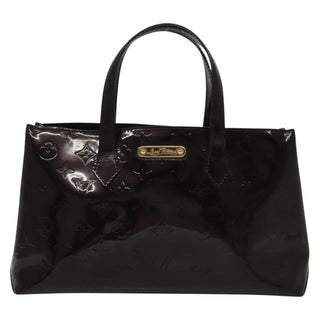 Louis Vuitton Wilshire Handbag Monogram Vernis