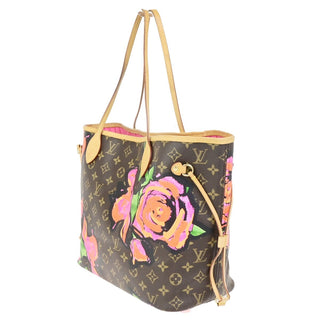 Louis Vuitton Neverfull Tote Limited Edition Monogram Roses