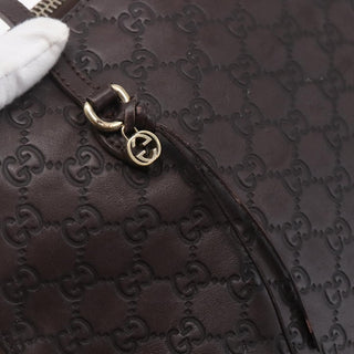 Gucci Bree Dome Tote Guccissima Leather