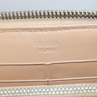 Prada Continental Wallet Saffiano Leather