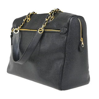 Chanel Vintage Timeless Zip Tote Caviar
