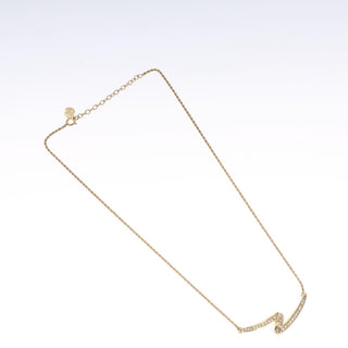 Christian Dior CD Pendant Necklace Gold-plated