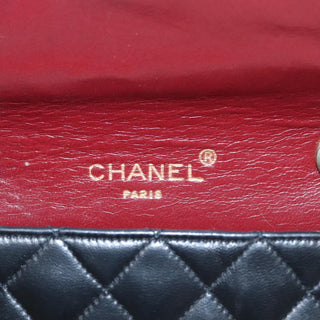 Chanel Vintage CC Chain Flap Bag Quilted Lambskin