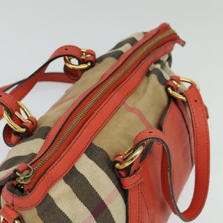 Burberry Bridle House Salisbury Tote Nova Check Canvas