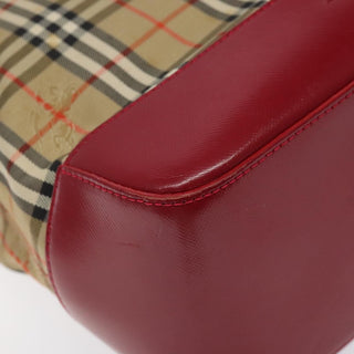 Burberry Nova Check Tote canvas check pattern