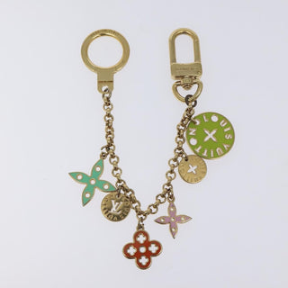 Louis Vuitton Porto Cles Looping Bag Charm and Key Holder Metal and Enamel