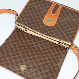 Celine Macadam Shoulder Bag PVC Leather