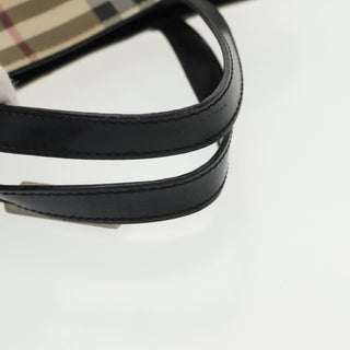 Burberry Top Handle Tote Nova Check Canvas