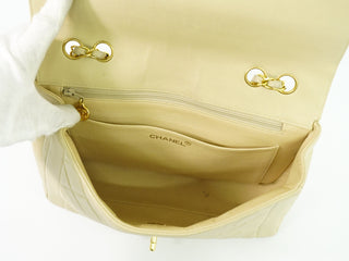 Chanel Vintage Square Flap Bag Quilted Lambskin