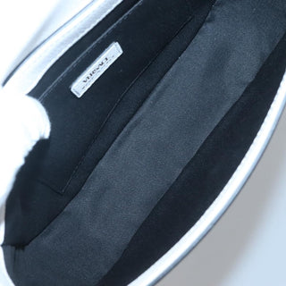 Versace Virtus Flap Messenger Bag Leather