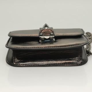 Valentino Garavani Glam Lock Shoulder Bag Leather