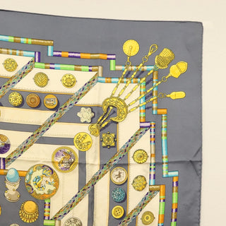 Hermes Carré 90 Silk multicolor