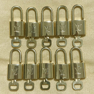Louis Vuitton Cadenas Bag Charm Gold-plated
