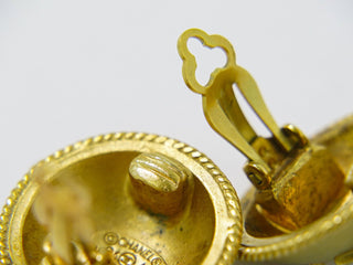 Chanel Logo CC Gold-plated