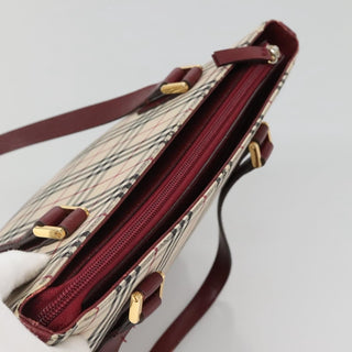 Burberry Nova Check Tote Canvas and Leather