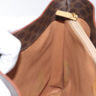 Celine Vintage Macadam Shoulder Bag Leather