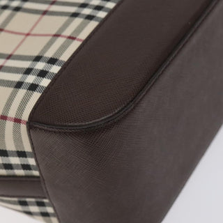 Burberry Nova Check Tote canvas check pattern