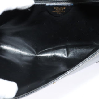 Celine Vintage Circle Logo Crossbody Bag Leather