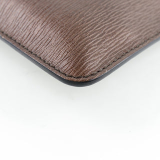 Salvatore Ferragamo Revival Travel Document Holder Leather