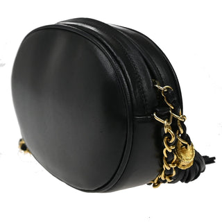 Chanel Vintage CC Oval Chain Bag Leather