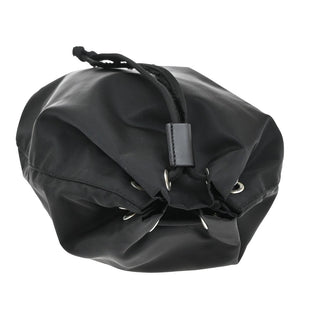 Prada Drawstring Wristlet Bucket Bag Tessuto