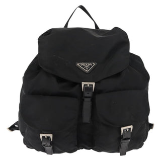 Prada Double Front Pocket Backpack Tessuto