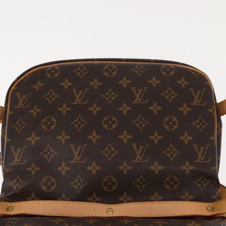 Louis Vuitton Saumur Handbag Monogram Canvas