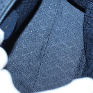 Gucci Vintage Bamboo Front Pocket Tote Suede