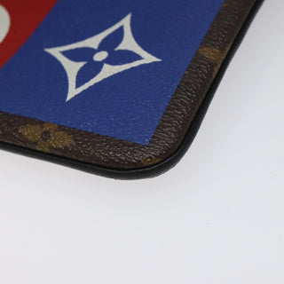 Louis Vuitton Zipped Pouch Limited Edition Logo Story Monogram Canvas