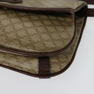 Celine Macadam Shoulder Bag PVC Leather