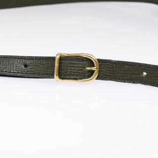 Celine Vintage Circle Logo Crossbody Bag Leather