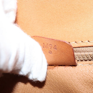 Celine Vintage Convertible Top Handle Bag Macadam Coated Canvas