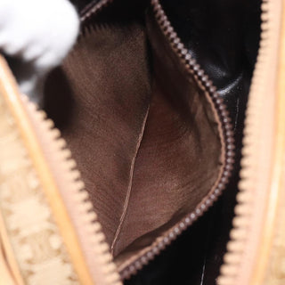 Celine Vintage Macadam Shoulder Bag Macadam Canva  Vinyl