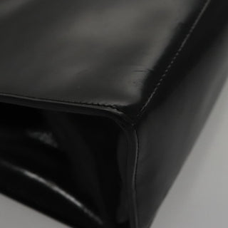 Salvatore Ferragamo Gancini Wristlet Clutch Leather