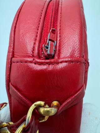 Chanel Vintage Round Tassel Crossbody Bag Quilted Lambskin