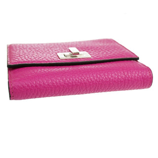 Fendi Peekaboo Wallet Leather