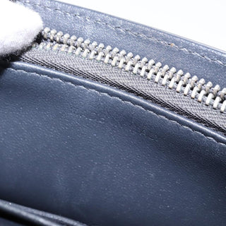 Christian Dior Diorama Wallet on Chain Metallic Distressed Calfskin