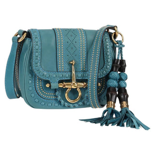 Gucci Snaffle Bit Crossbody Bag Leather