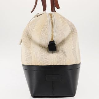 Fendi Pequin 2Bag Canvas and Leather