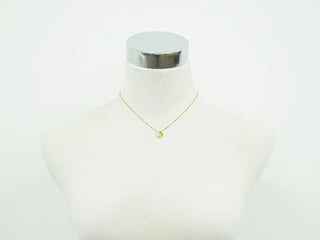 Tiffany & Co. Heart Pendant Necklace 18K Yellow Gold with Diamonds
