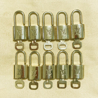 Louis Vuitton Cadenas Bag Charm Gold-plated